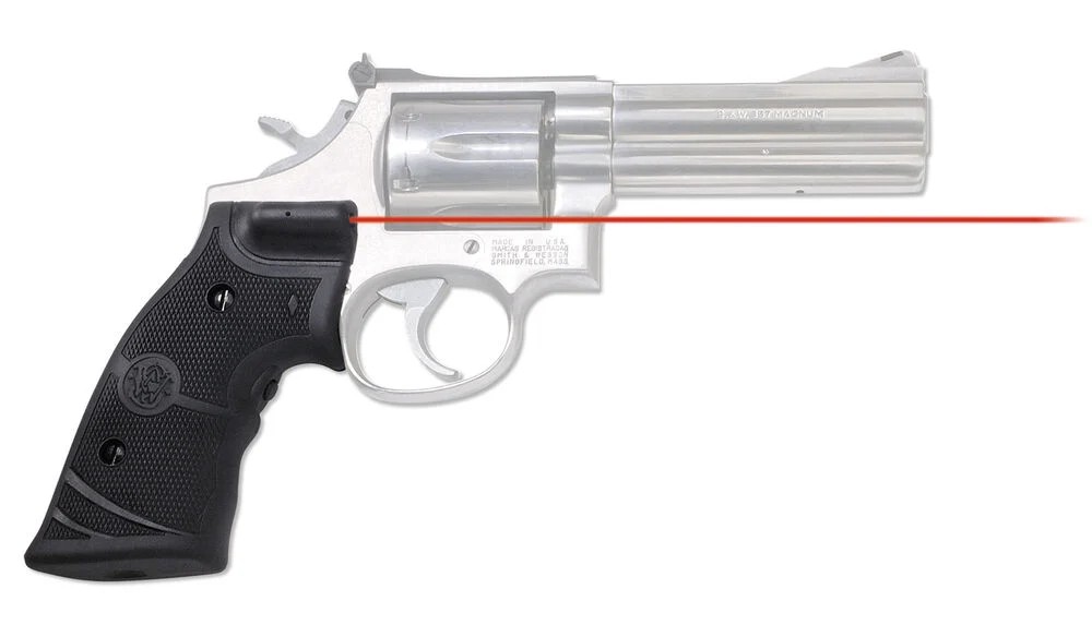 Crimson Trace Revolver Lasergrip S&W Round-Butt N-Frame
