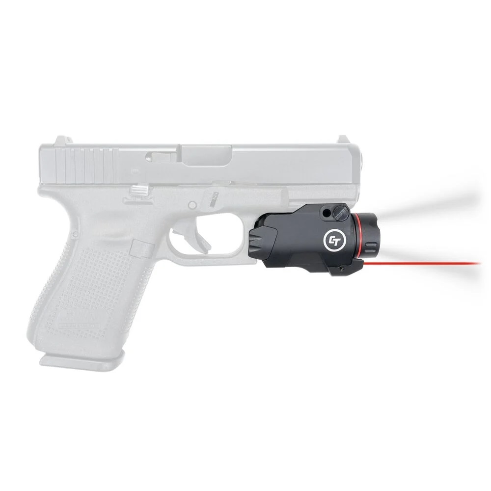 Crimson Trace Universal Rail Master Rail Mount Red Laser Black