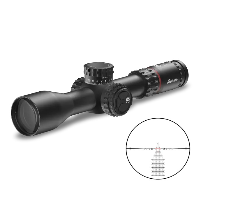 Burris XTR PS Rifle Scope 3.3-18x50mm 34mm FFP SCR 2 Illum. Black
