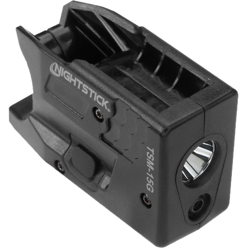 Bayco Products dba NightStick Nightstick Weapon Light with Green Laser Black for S&W M&P Shield/Shield Plus