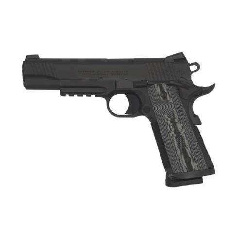 Colt CCU Rail Handgun .45 ACP 8rd Magazine 5" Barrel Matte Black DLC Finish