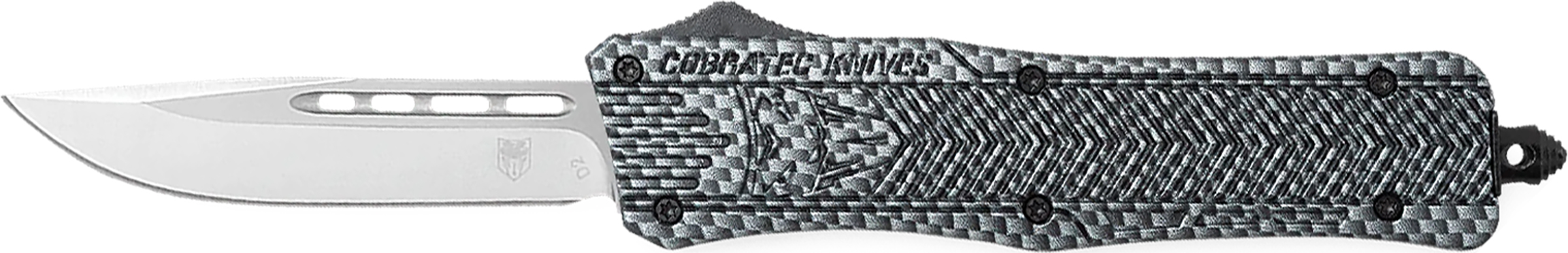 CobraTec Knives CBT MED CTK-1 CARB FIBR DRP PT