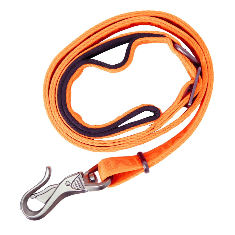 Higdon Outdoors MoMarsh Adjustable Dog Leash 47"-72" Hunter Orange