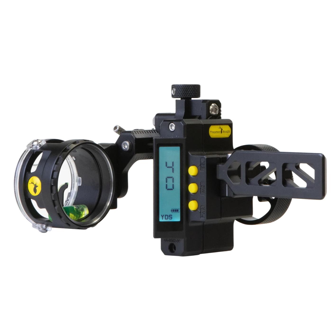 Escalade Sports DBA Bear Archery Bear Archery Trophy Ridge Digital React One Pin Archery Sight with Bridge Lock RH .019