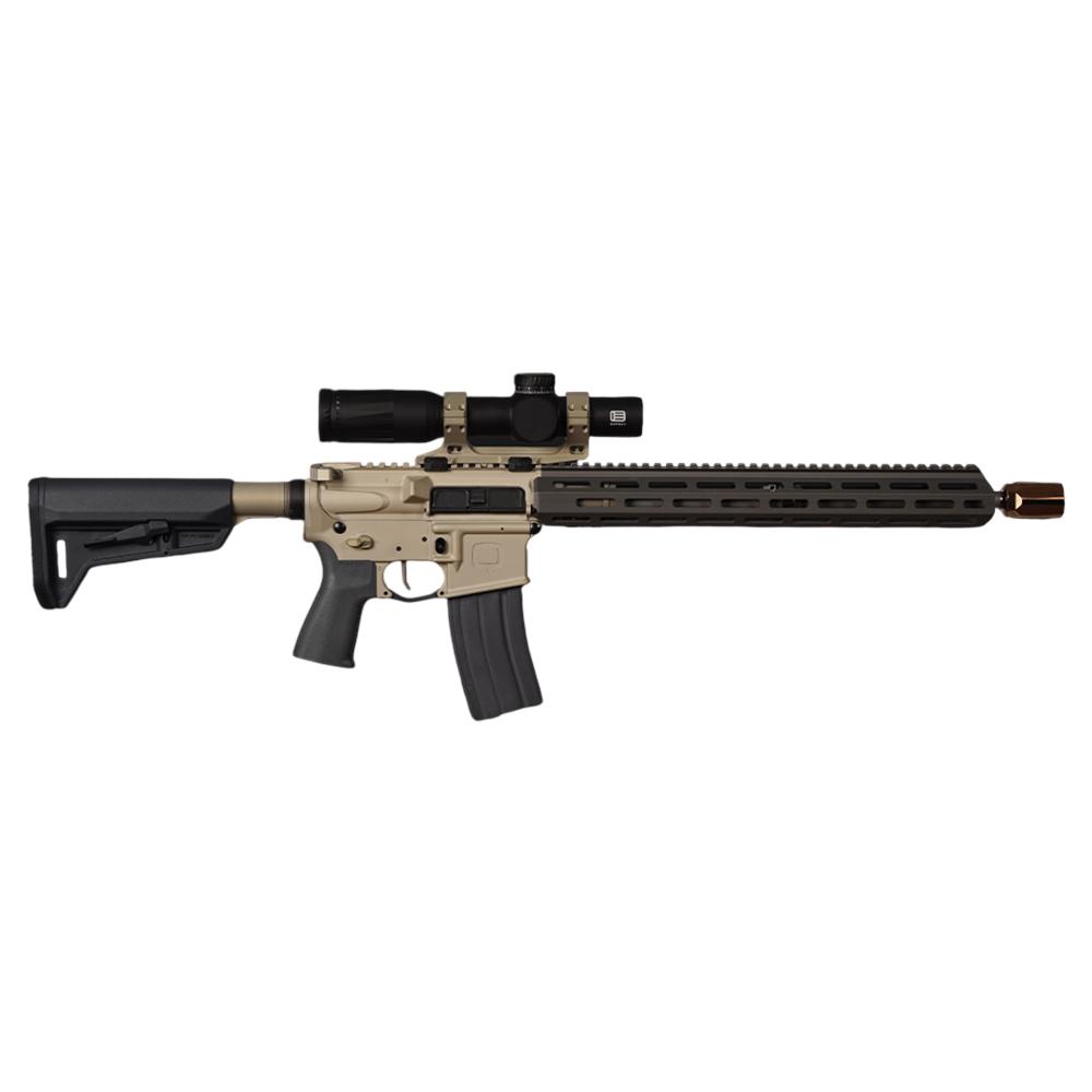 Q LLC Q Sugar Weasel Rifle 5.56 NATO 10rd Magazine 16" 1/2x28 Threaded Barrel Black CA - OPTIC NOT INCLUDED