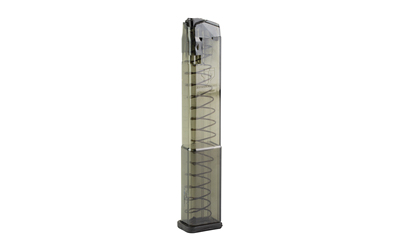 Elite Tactical Systems Carbon Smoke Handgun Magazine for Glock 17 9mm Luger 32/rd