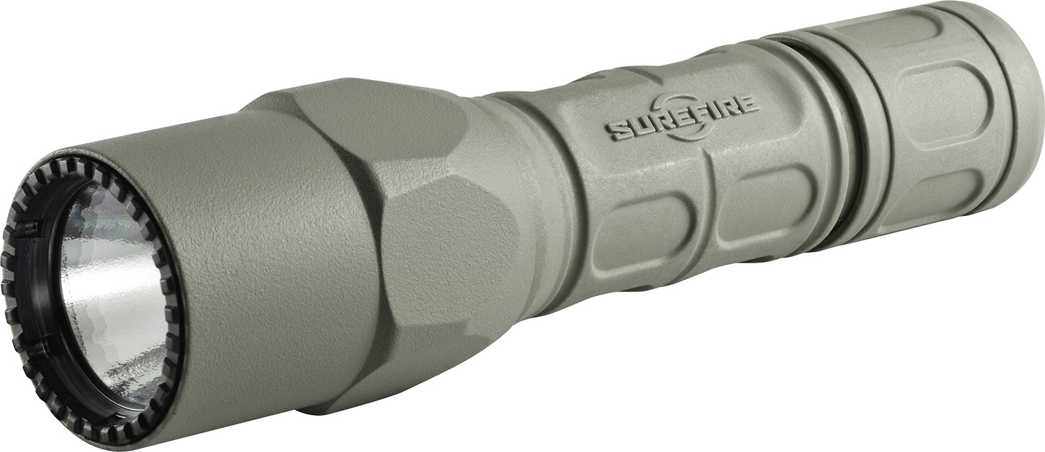 Surefire G2X Pro 15/600 Lumen LED Flashlight - Polymer & Aluminum Click Style Switch - Foliage Green