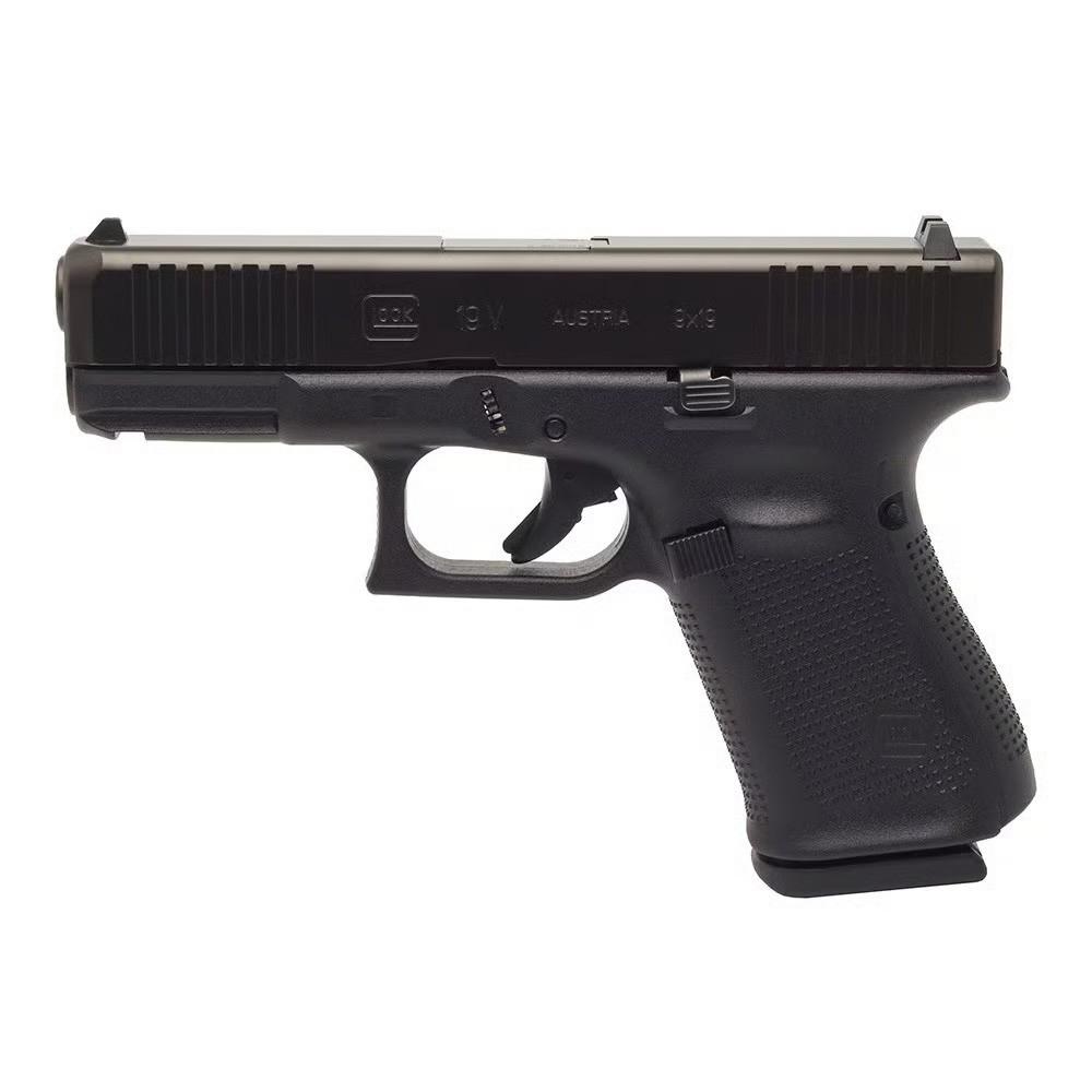 Glock V-Series Model 19 Handgun 9mm Luger 15rd Magazines (3) 4.02" Barrel Black US Made