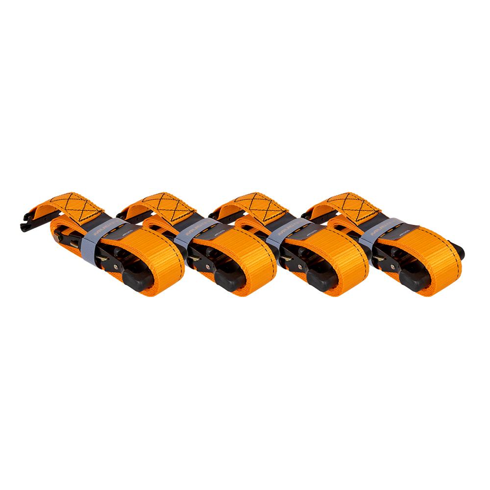 Gsm Muddy UTV Wheel Chock Tie-Down Kit Orange 4/ct
