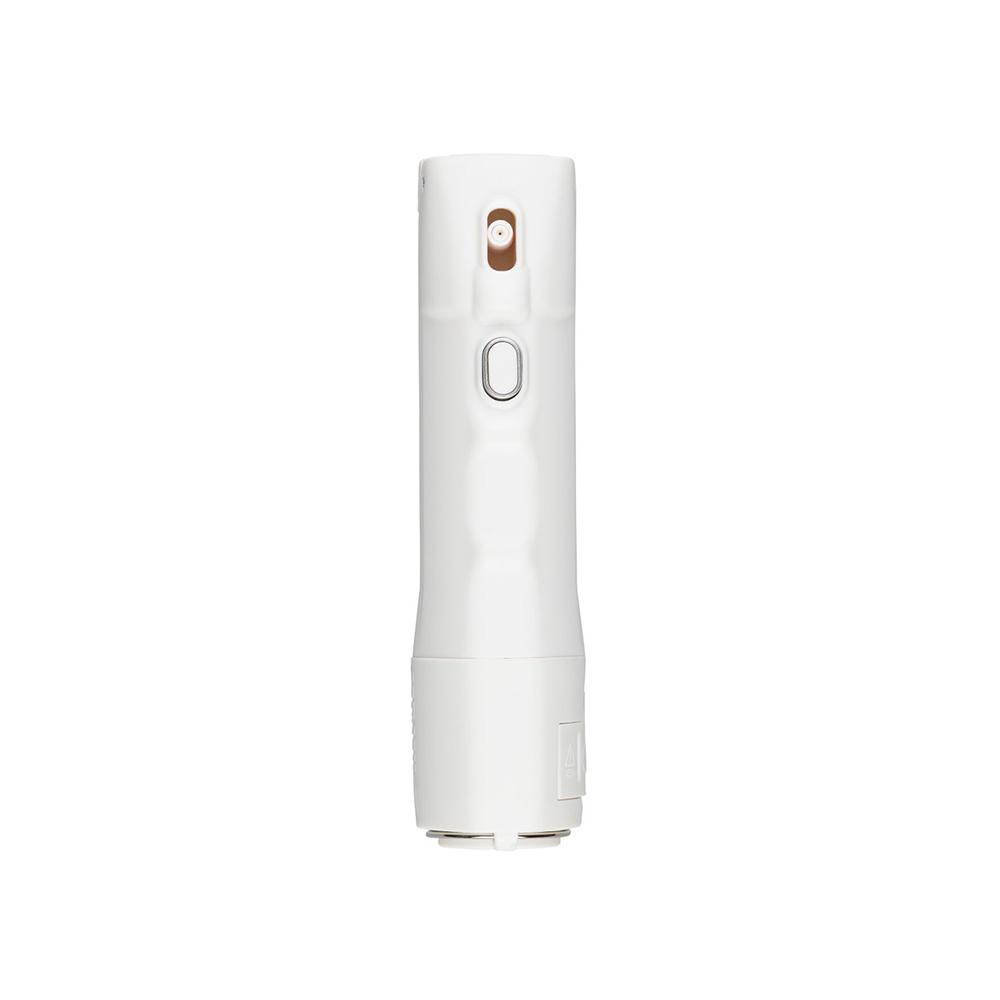 Security Equipment Corporation Sabre 2-In-1 Pepper Spray with Personal Alarm and Textured Case Snow White