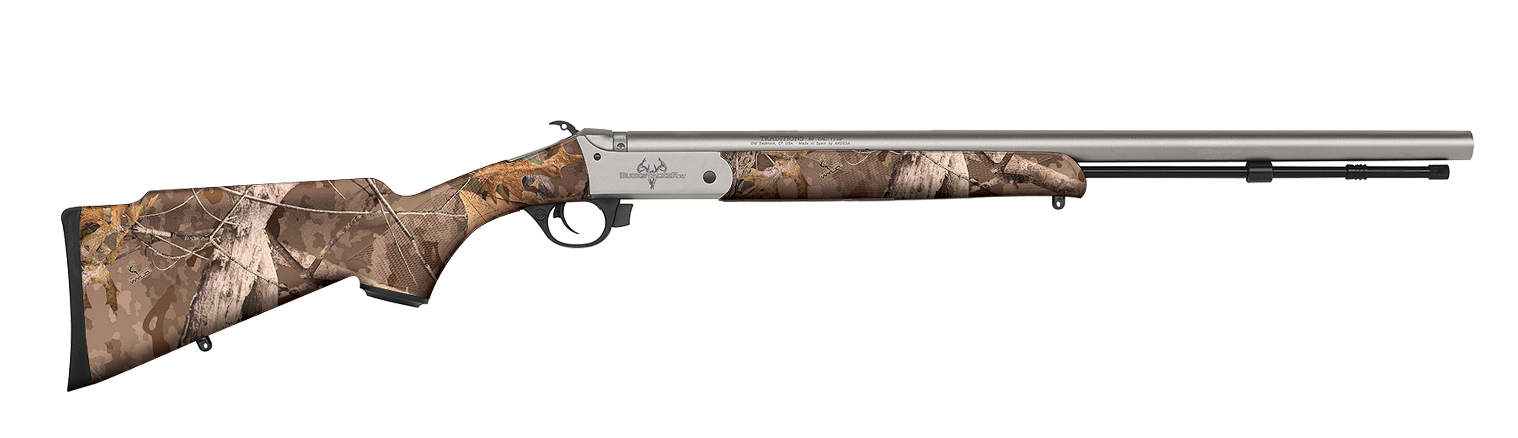 Traditions Buckstalker XT Muzzleloader Rifle .50 Cal 24" Barrel Next Camo Wyld SS