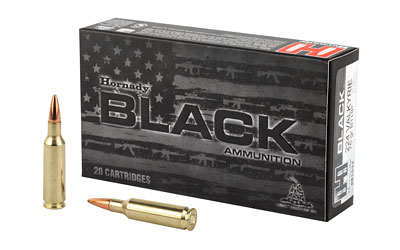 Hornady Black Rifle Ammunition .224 Valkyrie 75gr BTHP 3000 fps 20/ct