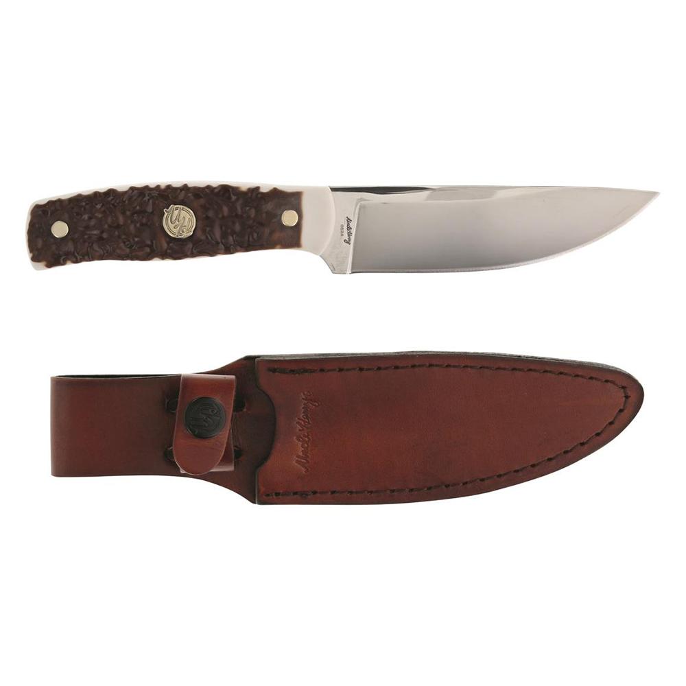 Battenfeld Knives Uncle Henry Next Gen 191UH Fixed Knife 4-3/5" Bowie Blade Staglon Box