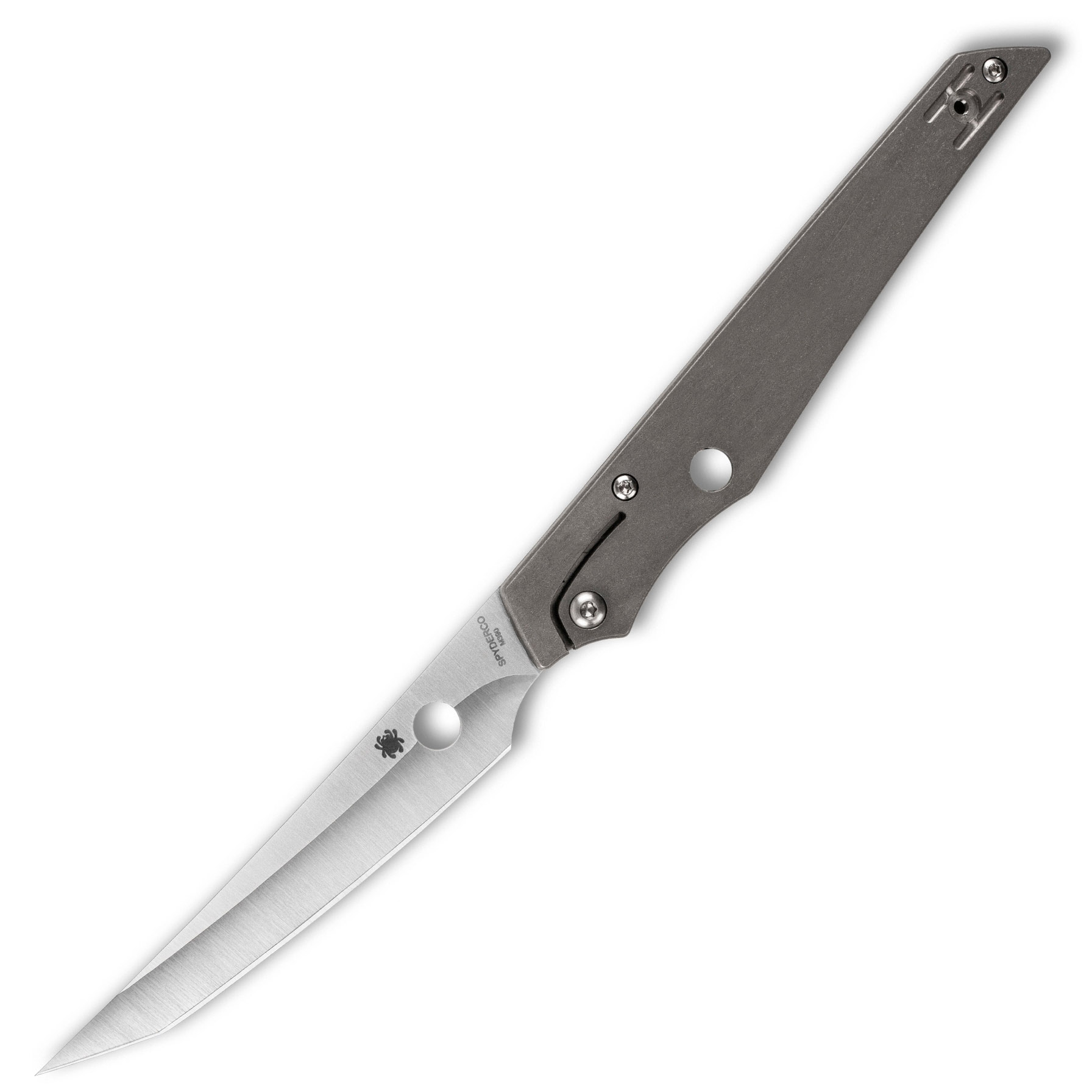 Spyderco SPY COBOL UPSWEPT TITANIUM