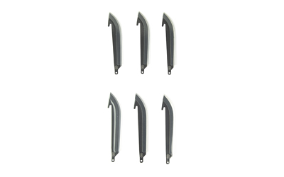 Outdoor Edge 3-1/5" Drop-Point Blade Pack Black 6/ct