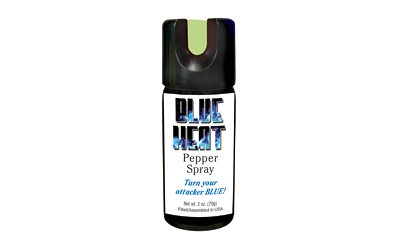 Personal Security Products Eliminator Blue Heat Pepper Spray 2 oz with Blue Dye