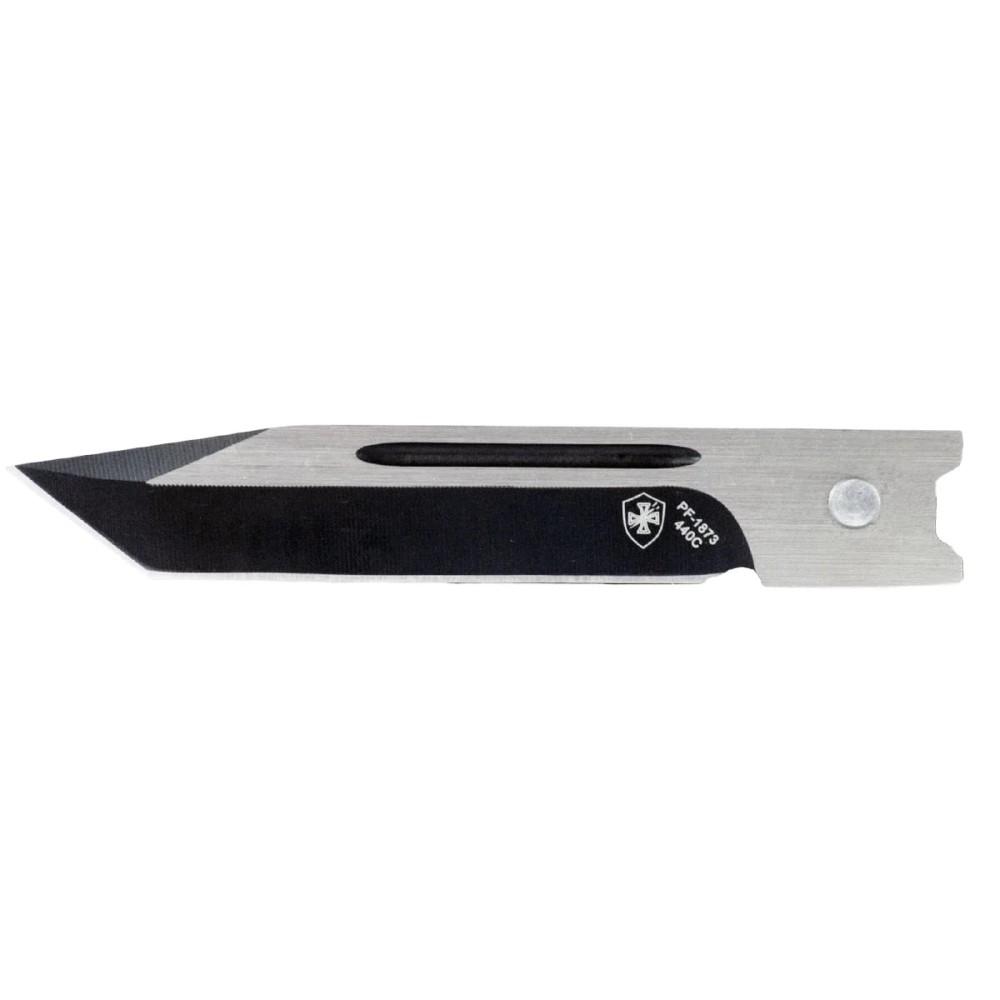 Templar Knife Small Knife 2-3/4" Tanto Blade Back The Blue