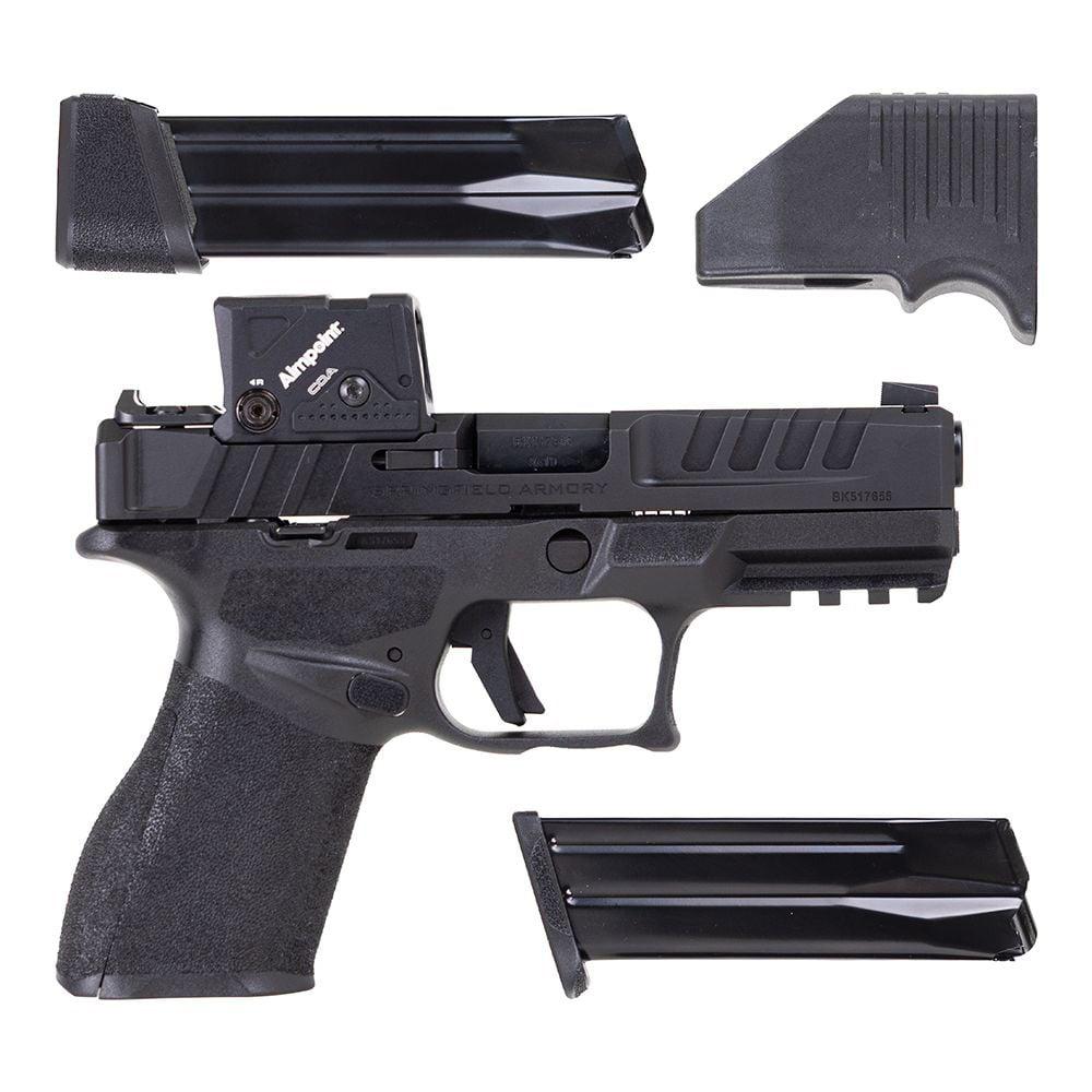 Springfield Echelon 4.0C Compact Handgun 9mm Luger 15(1)&18(1)rd Magazines 4" Barrel w/Aimpoint COA