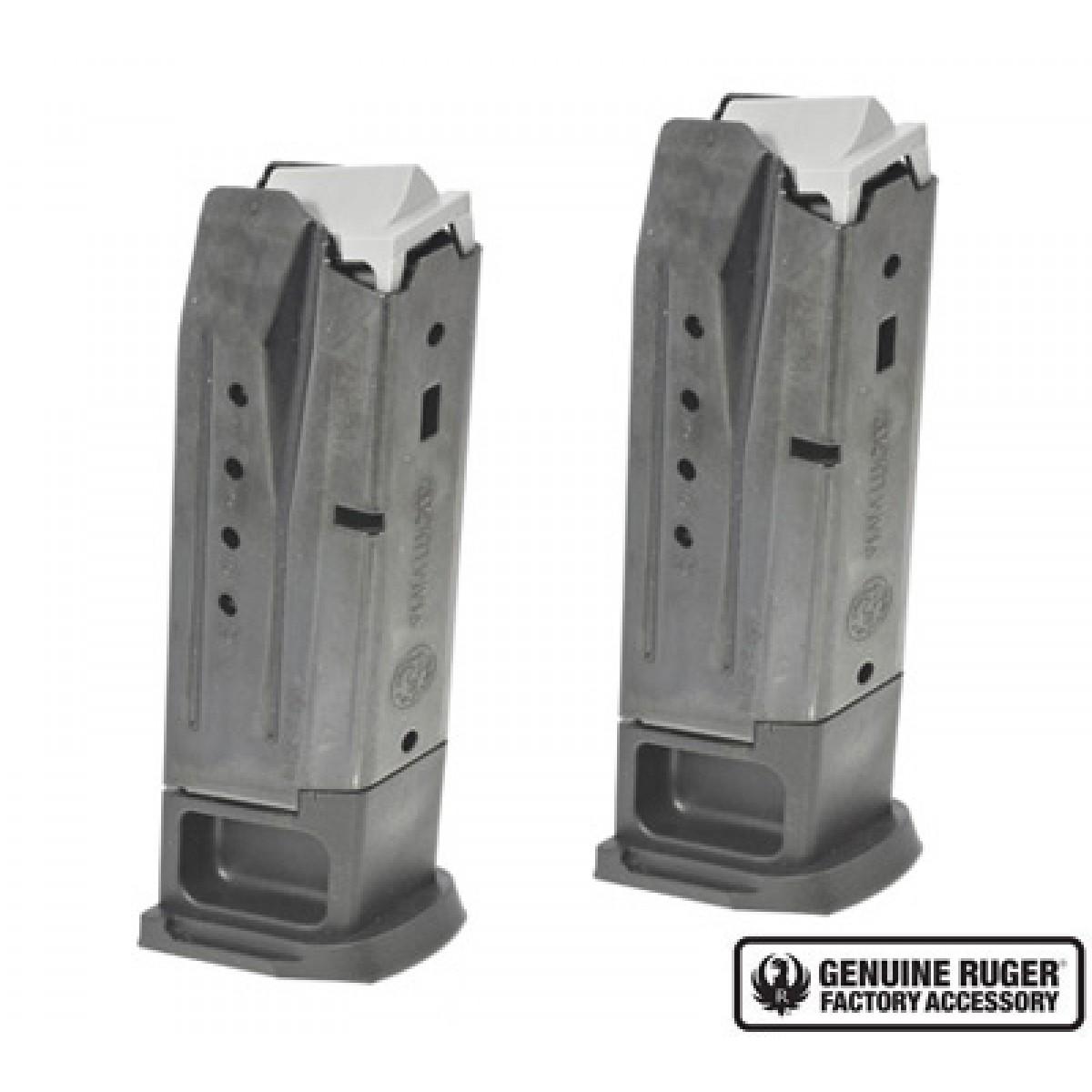 Sturm Ruger & Co Ruger Security-9 Handgun Magazine 9mm Luger 10/rd 2/ct