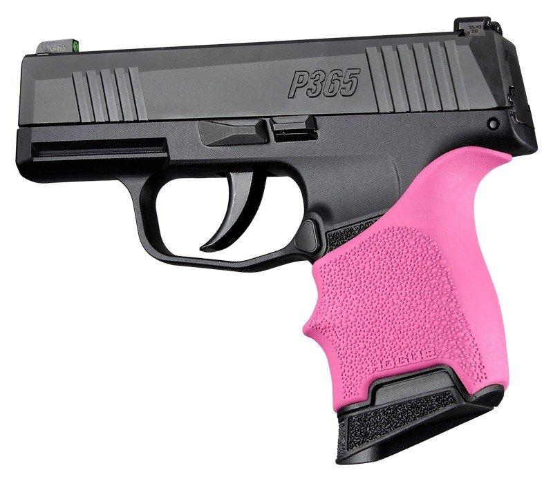 Hogue Inc. HandAll Beavertail Grip Sleeve Sig Sauer P365 Pink