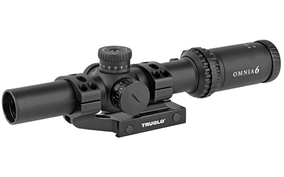 Truglo TRG OMNIA-6 1-6X24 30MM ILLUM A.P.T.R ILLUM RET W/MOUNT