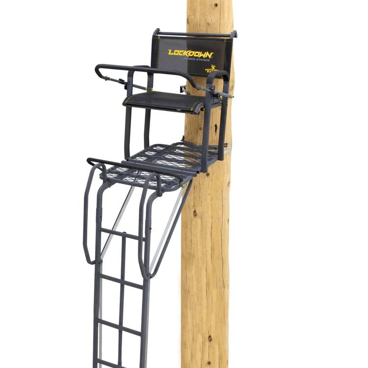 Ardisam (River's Edge/ Barronett Blinds) River's Edge Lockdown Ladder Treestand Wide 21 ft