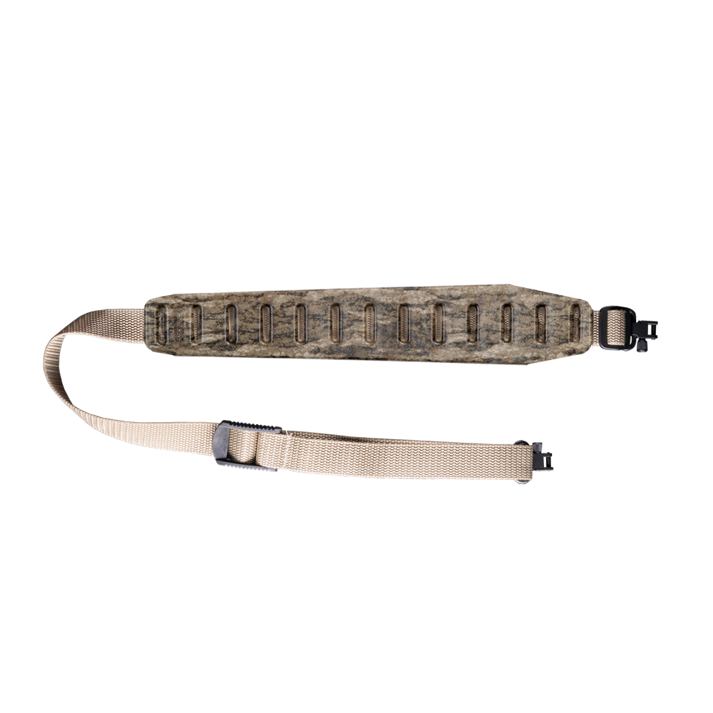 Blackpowder Products Inc-Quake Quake Claw 2.0 Rifle Sling Mossy Oak Bottomland