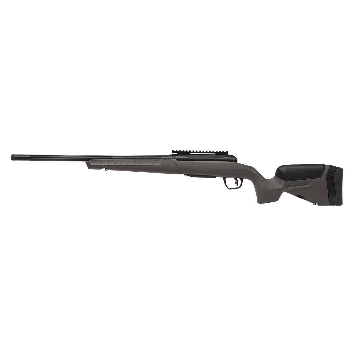 Savage 110 Trail Blazer Rifle 308 Win 4rd Capacity 20" Threaded Fluted Barrel Flat Dark Gray Stock