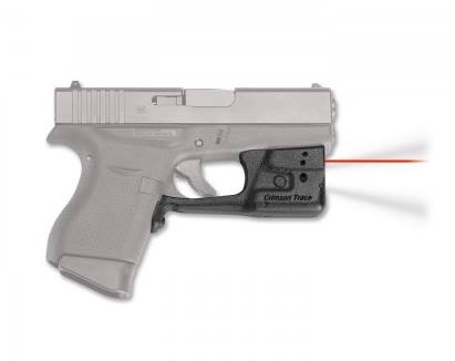 Crimson Trace Laserguard Pro Red Laser Sight & Tactical Light for GLOCK 42 & 43