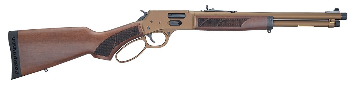 Henry H12 Explorer Carbine Rifle .44 Mag/.44 Spl 7rd Capacity 16.5" 5/8x24 Threaded Barrel Walnut Stock