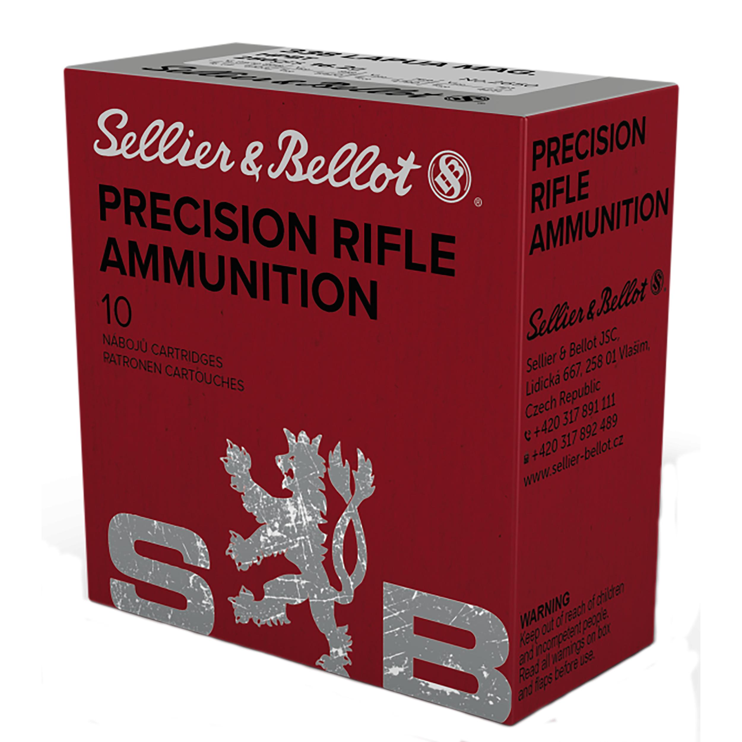 Mag-Tech/Sellier- Bellot Sellier & Bellot Rifle Ammunition .338 Lapua Mag 300gr HPBT 2713 fps 10/ct