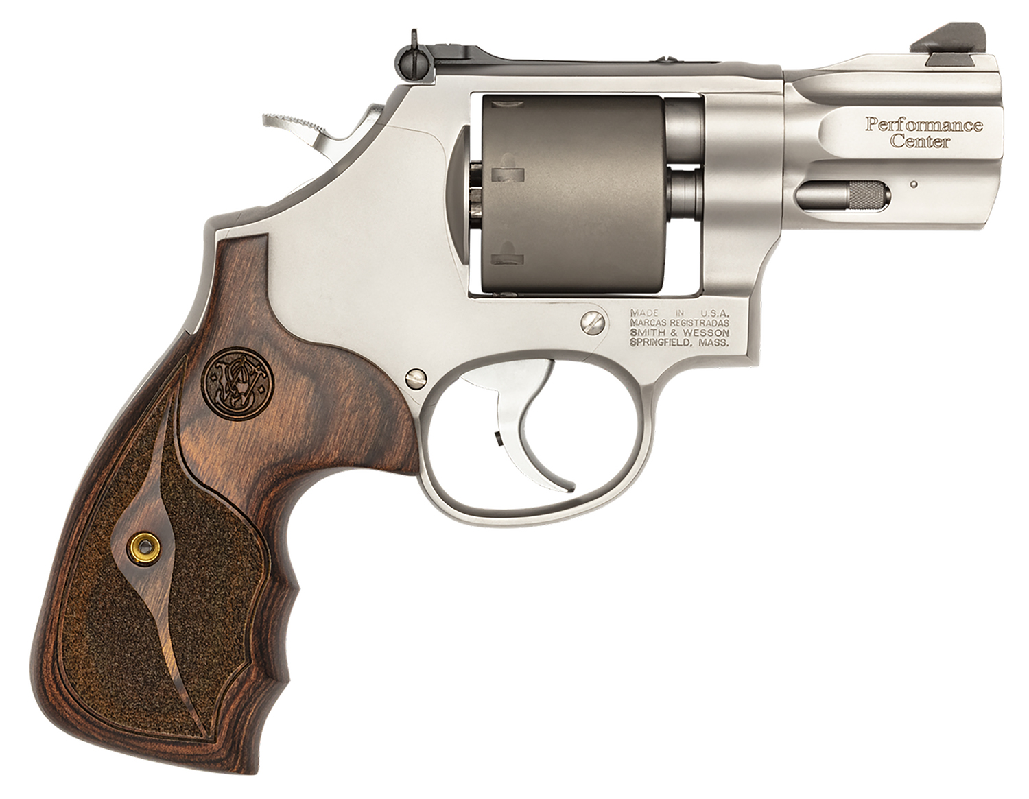 Smith & Wesson Inc. S&W PC Model 986 Handgun 9mm Luger 7rd Capacity 2.5" Barrel Stainless Finish