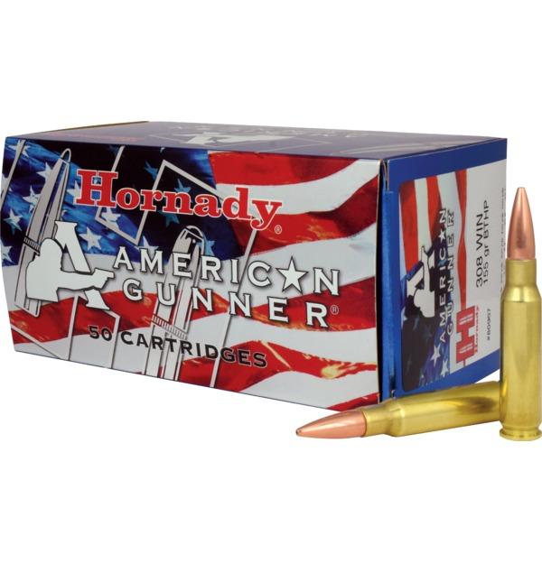 Hornady HRN 308 155GR AG BTHP 50RD 10BX/CS
