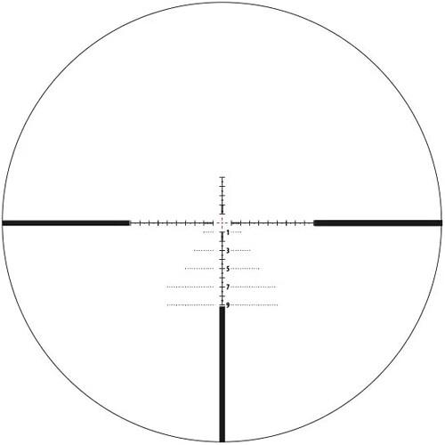 KONUS Fearless 4x-16x50mm Rifle Scope - Engraved/illum Christmas Tree Reticle 34mm