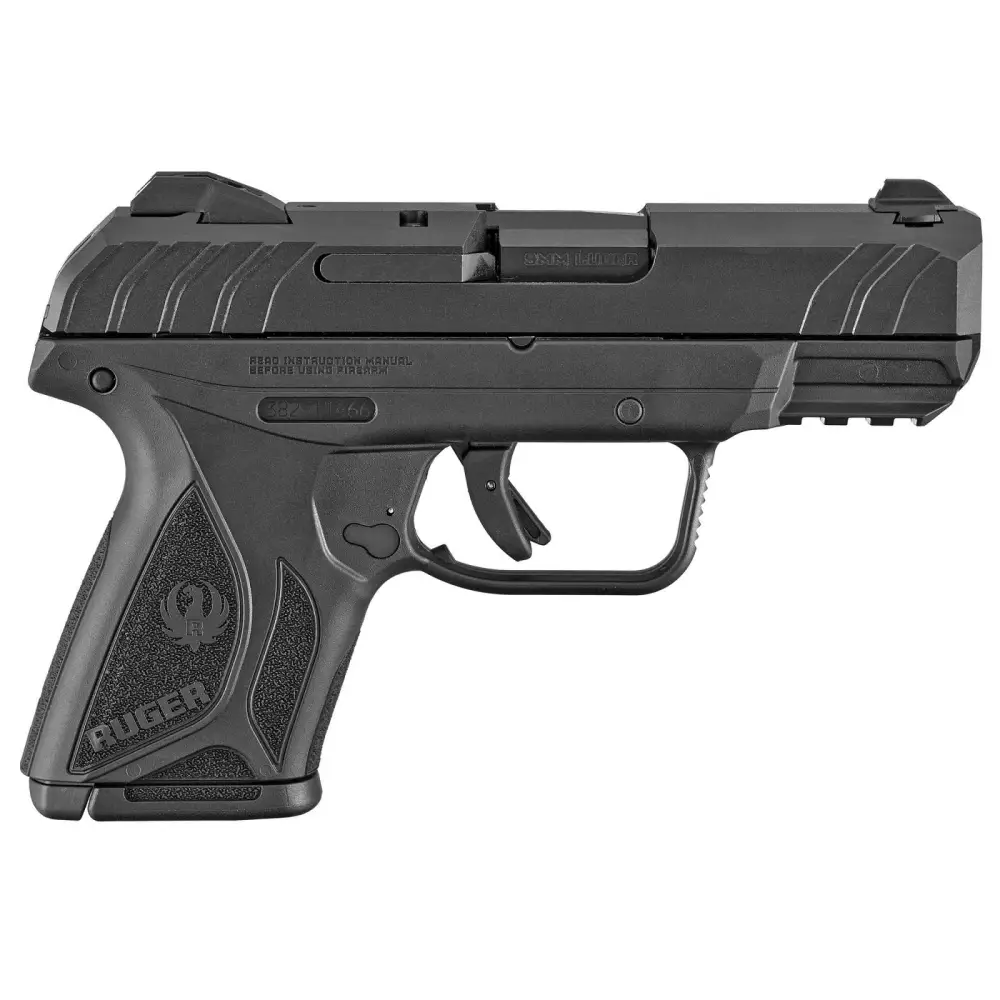 Sturm Ruger & Co Ruger Security 9 Compact 9mm Luger 10rd Magazine 3.42" Barrel Black