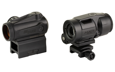SIG SAUER ROMEO MSR G2 COMBO KIT 2MOA RED DOT, JULIET3 MICRO 3X22MM MAGNIFER