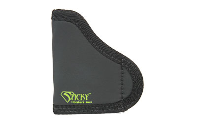 Sticky Holsters Small Sticky Pocket Holster for 2.75" Pocket 380s with Laser Black Ambi