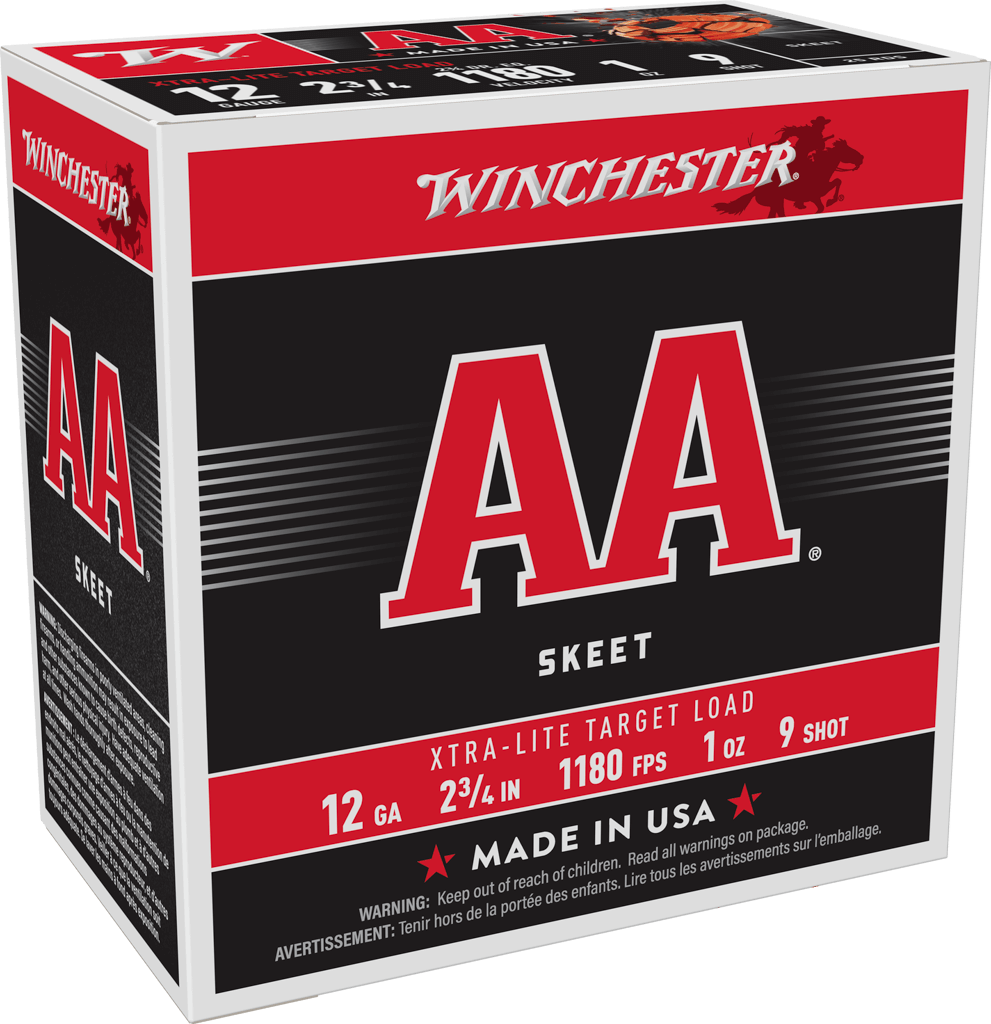 Winchester AA Target 12 ga 2 3/4" 1 oz #9 - 25/ct