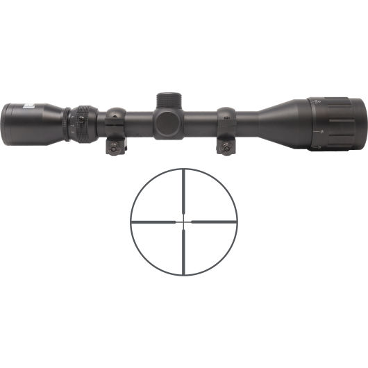 Bushnell BOP SHRPSHTR 4-12X40 W/RINGS 1IN