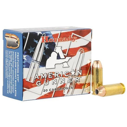 Hornady American Gunner Handgun Ammunition 10mm Auto 155gr XTP 20/ct