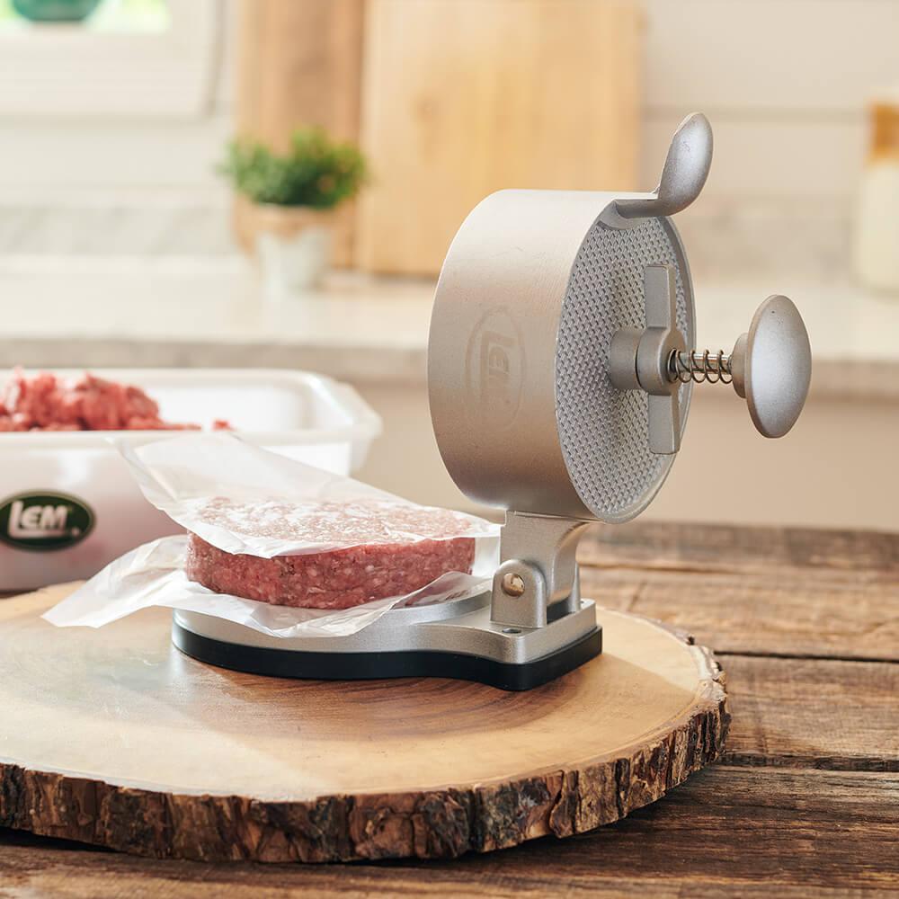 LEM Spring Loaded Burger Press