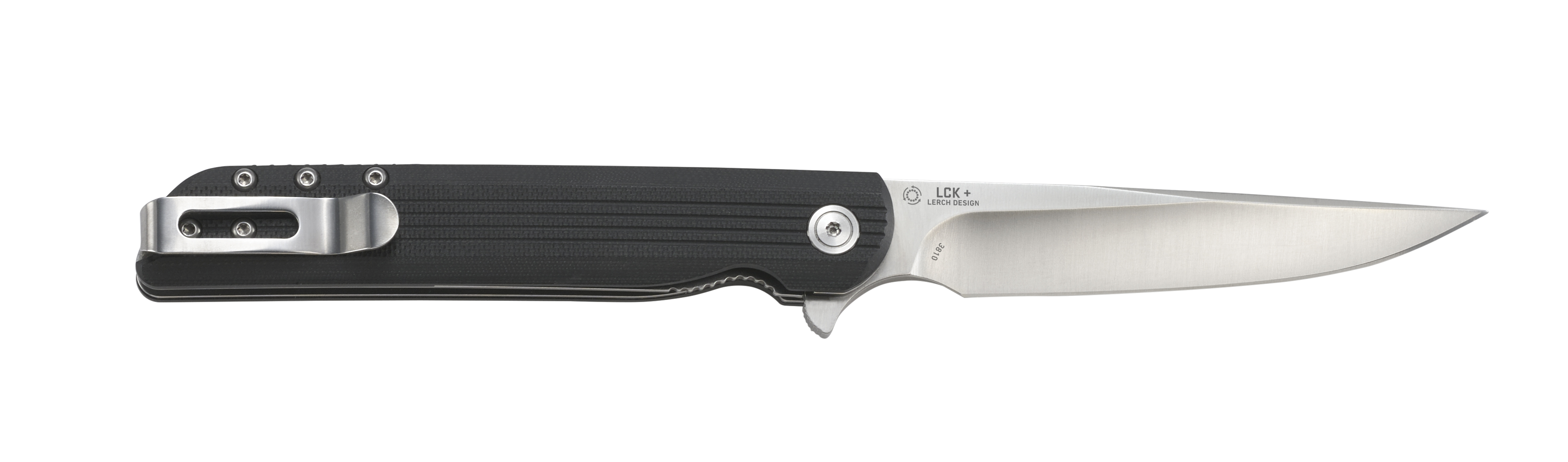 CRKT LCK + Large Folding Knife Assisted Opening 3 3/5" Blade Black