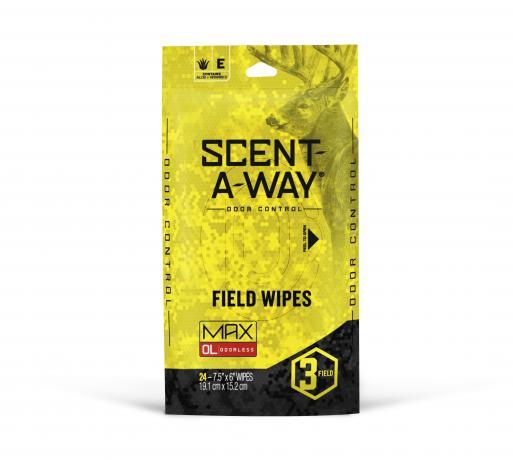 Hunters Specialties Inc. Scent-A-Way Max Field Wipes 24/ct