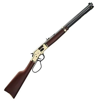 Henry Big Boy Brass Large Loop Side Gate Rifle .357 Mag/.38 Spl 10rd Capacity 20" Barrel Walnut