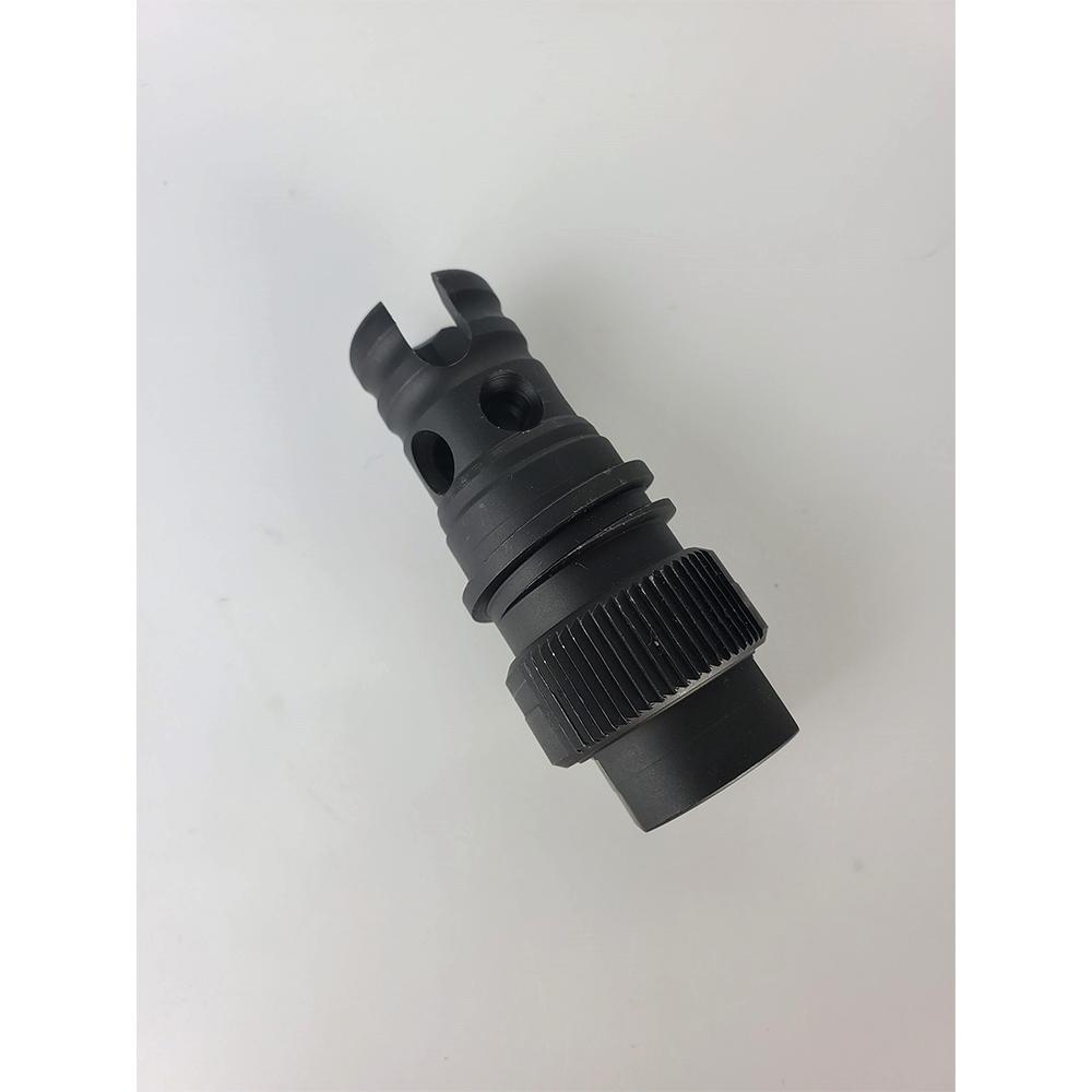 10 Ring Sylvan Arms SAQD Muzzle Device .223/5.56 1/2x28 Black Compatible With Warthog Suppressor