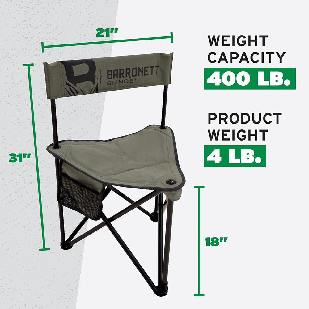 Ardisam (River's Edge/ Barronett Blinds) Barronett Blinds Aluminum XL Blind Chair Grey