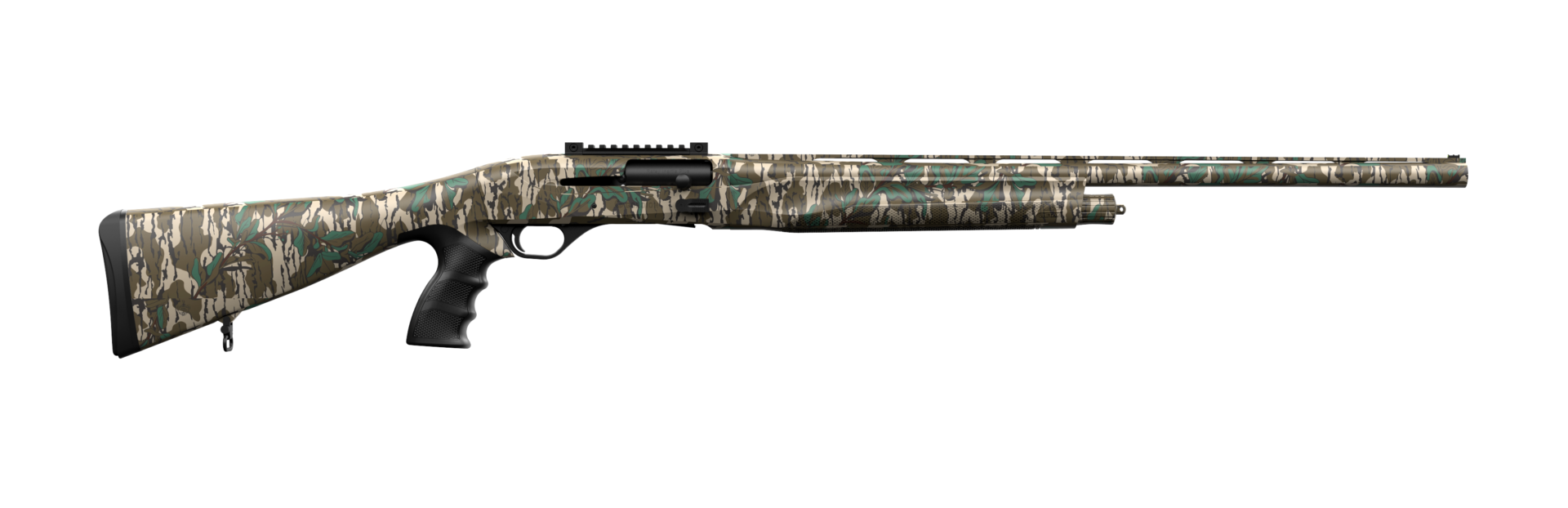 Retay Gordion Turkey Mossy Oak Greenleaf Pistol Grip Shotgun 12ga 3" Chamber 4rd Capacity 24'' Barrel Truglo Sight