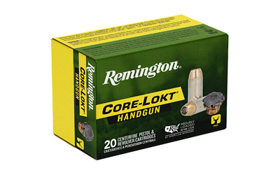 Remington Core-Lokt Handgun Ammunition .45 Colt 237gr JHP 840 fps 20/ct