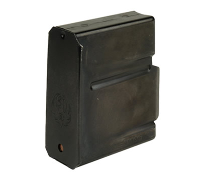Sturm Ruger & Co Ruger Rifle Magazine for Gunsite Scout .308 Win 5rds Black Oxide