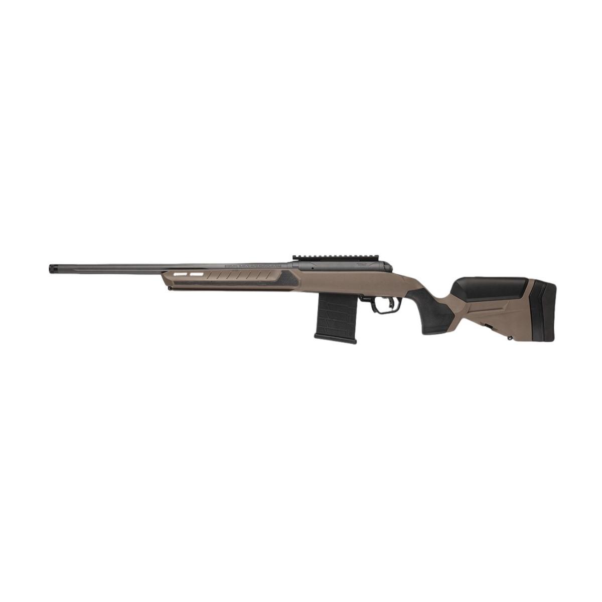 Savage 110 Core Tactical Rifle 308 Win 10rd Magazine 20" Threaded Fluted Barrels Coyote Tan Synthetic Stock